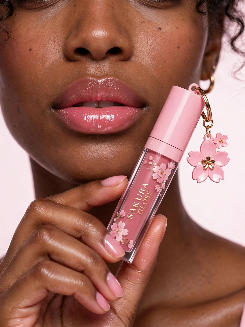 Bougie chain lipgloss keyring-viral bag charm