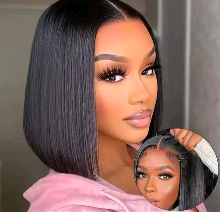 Hair pieces,no glue needed, bougie style